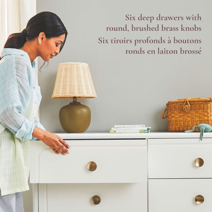 Little Seeds Briar 6-Drawer Double Dresser