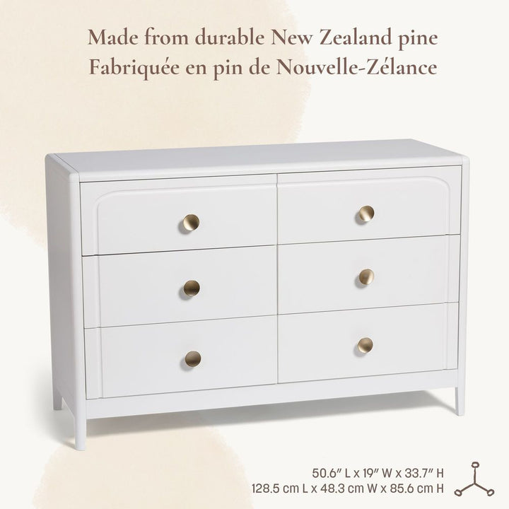 Little Seeds Briar 6-Drawer Double Dresser