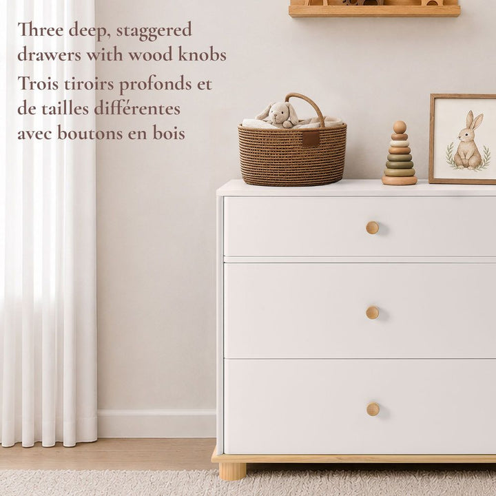 Little Seeds Roo 3-Drawer Dresser