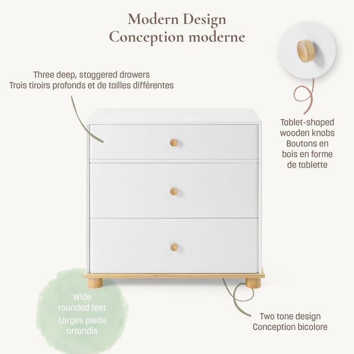 Little Seeds Roo 3-Drawer Dresser