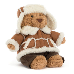 Jellycat Bear Plush Toy - Bartholomew Bear Alpine Outfit Default Title