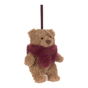 Jellycat Plush Winter Warmer Decoration - Bartholomew Bear