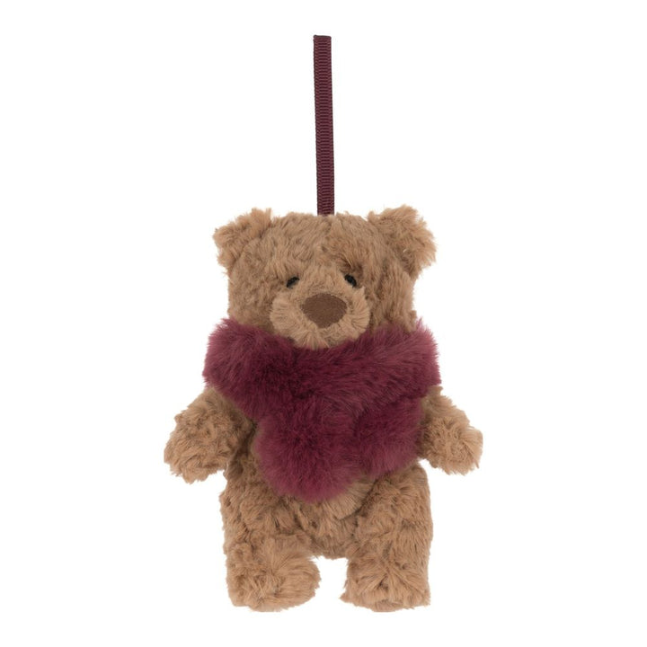 Jellycat Plush Winter Warmer Decoration - Bartholomew Bear