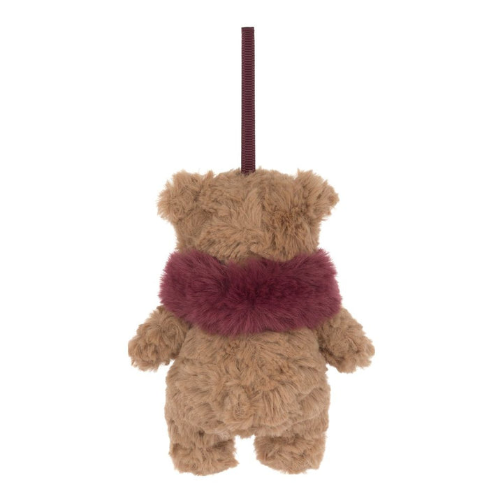 Jellycat Plush Winter Warmer Decoration - Bartholomew Bear