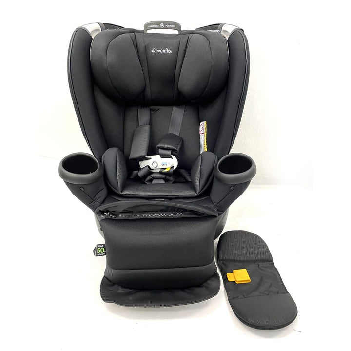 Evenflo GOLD Revolve360 Extend All-in-one Rotational Car Seat with SensorSafe - Onyx Black (Open Box)