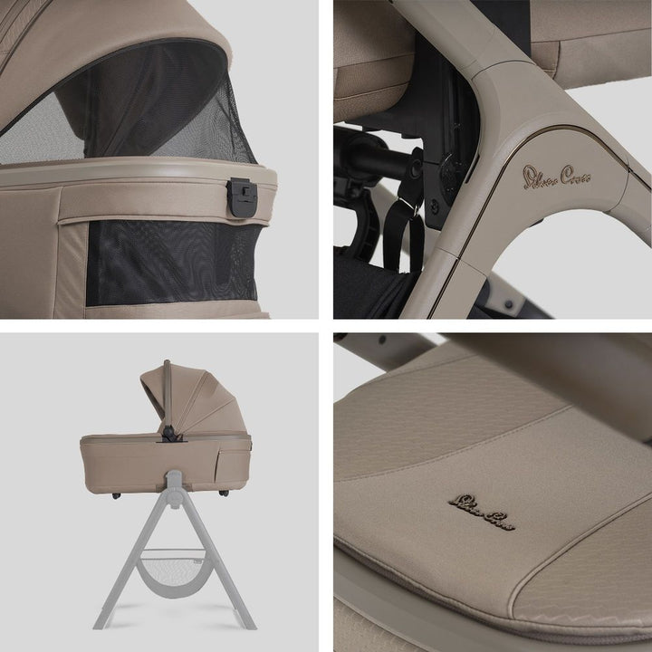 Silver Cross Cove 2 Stroller and Bassinet Bundle