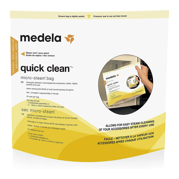 Medela Quick Clean Micro-Steam Bags (5 Bags)