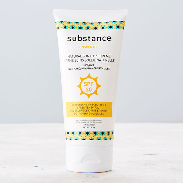Substance Natural Sun Care Creme with Organic Calendula & Shea Butter