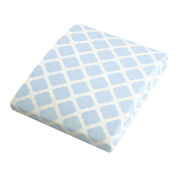 Kushies Flannel Fitted Bassinet Sheet