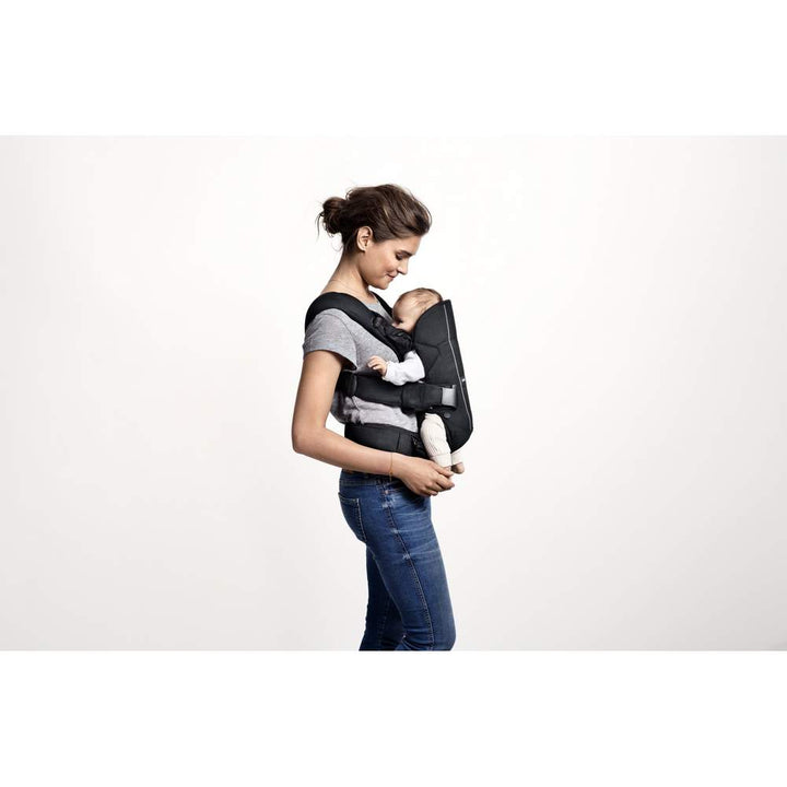 BabyBjorn Baby Carrier ONE Cotton - Black