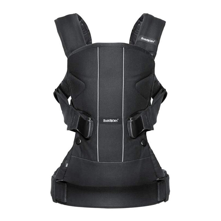 BabyBjorn Baby Carrier ONE Cotton - Black Default Title
