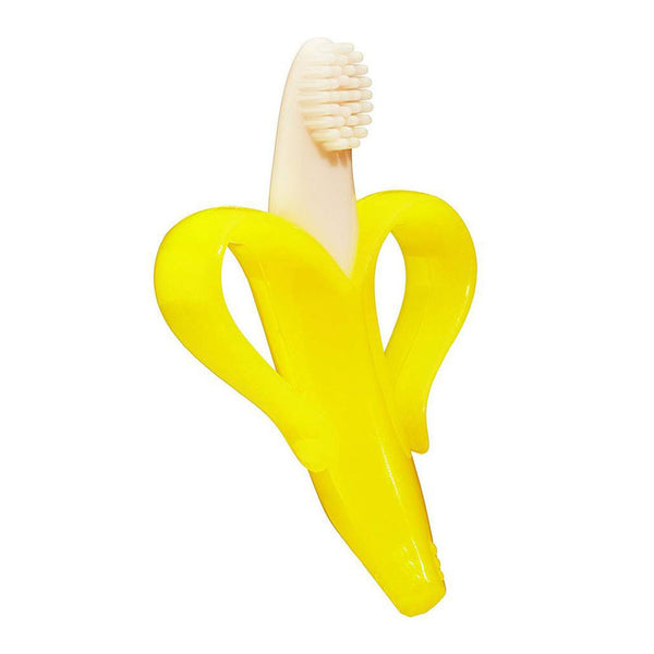 Baby Banana Infant Toothbrush with Handles