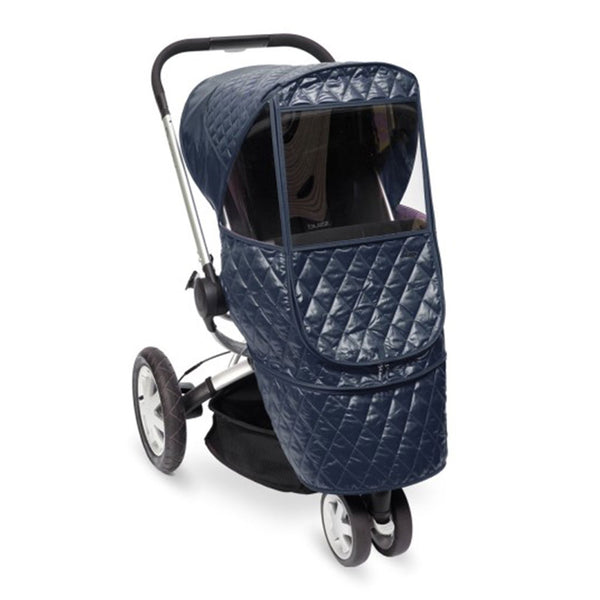 Manito Castle Beta Quilted Stroller Weather Shield - Navy