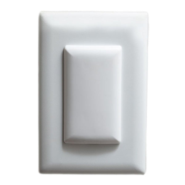 Qdos Double Outlet Plug - White Stay Put 6 Pack
