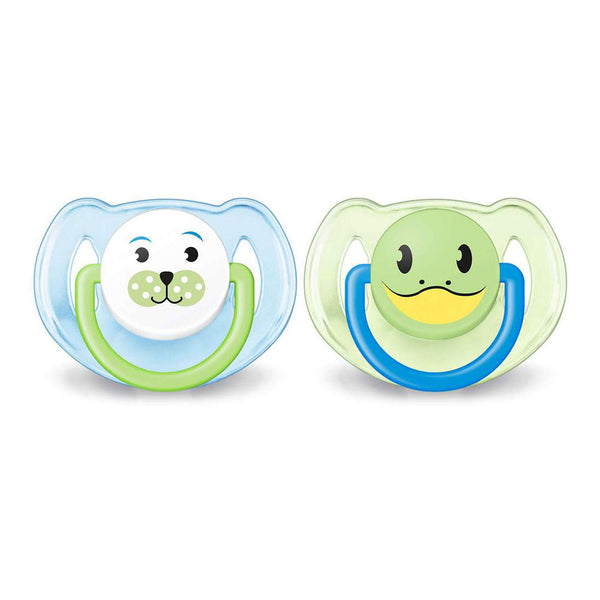 Avent Pacifiers Animal 6-18 Months - Blue