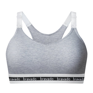 Bravado Original Full Cup Nursing Bra Dove Heather Small