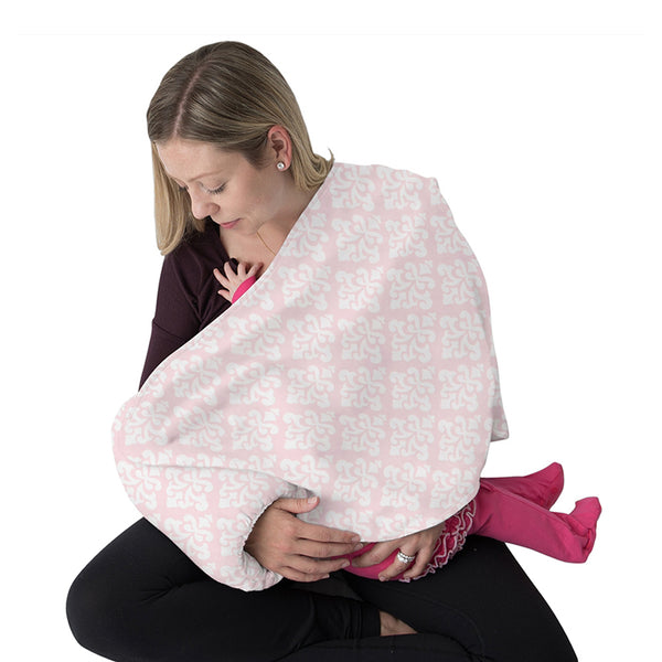 Kushies GoPillow Wearable Nursing Pillow - Pink Print