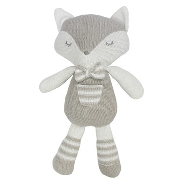 Living Textiles Knit Plush Toy - Charlie The Fox