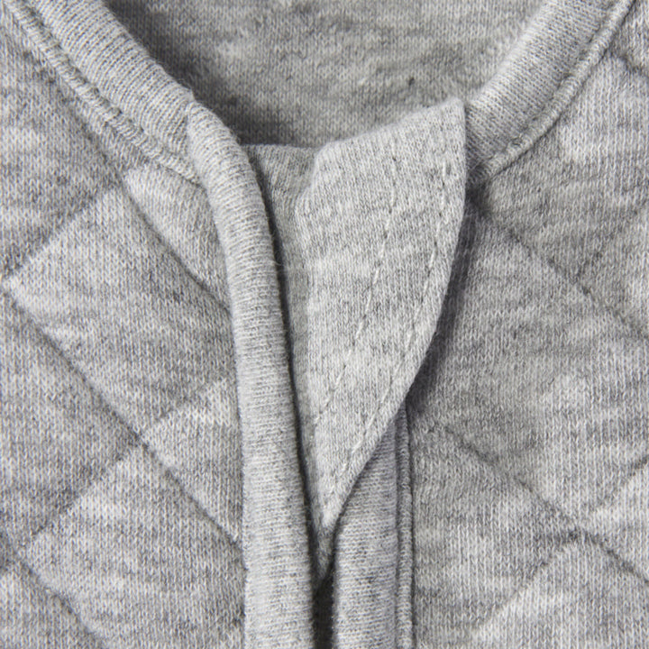 HALO Cottone SleepSack Easy Transition Quilted Grey Heather (Small