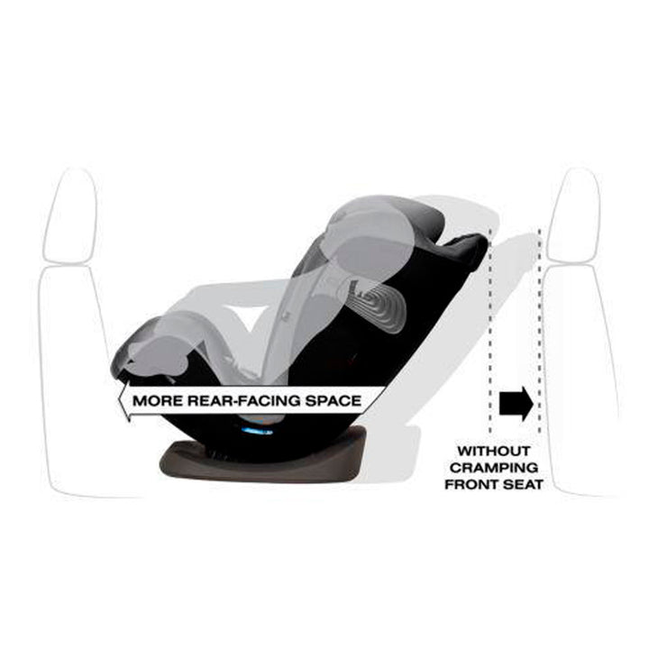 Cybex Eternis S SensorSafe Convertible Car Seat Manhattan Grey Dear