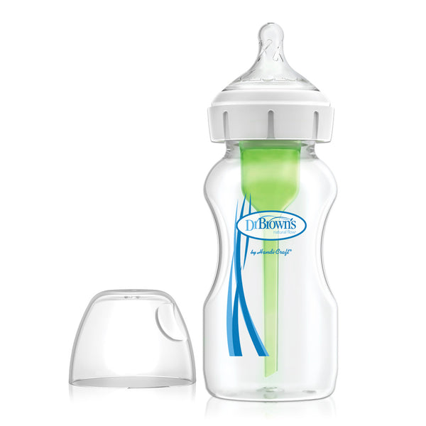 Dr. Brown's Anti-Colic Options+ Wide Neck Baby Bottle - 9oz