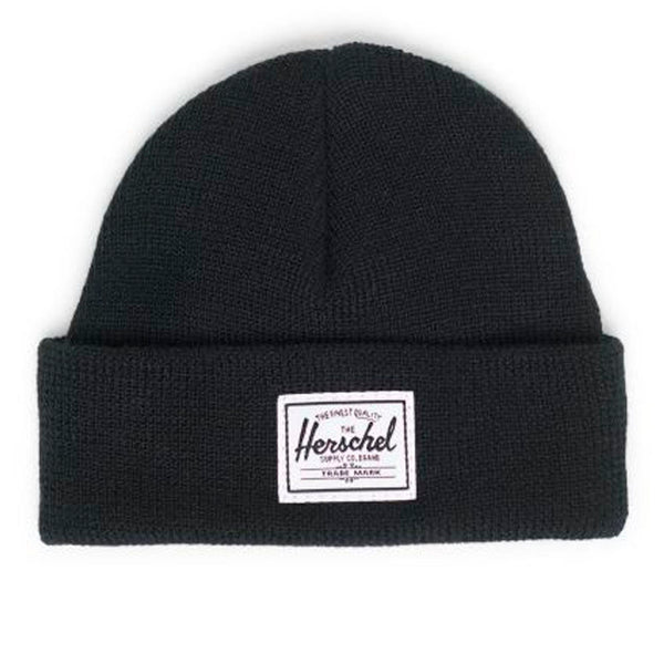 Herschel Sprout Cool Weather Beanie Hat - Black (6-18 Months)