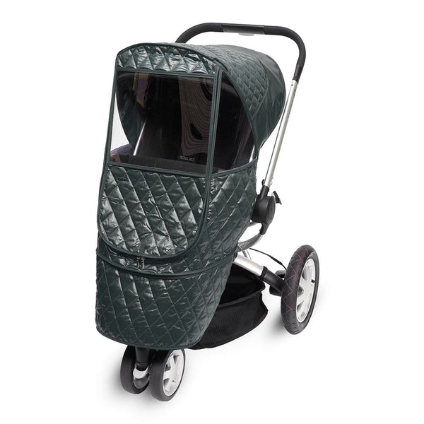 Manito Castle Beta Quilted Stroller Weather Shield - Grey