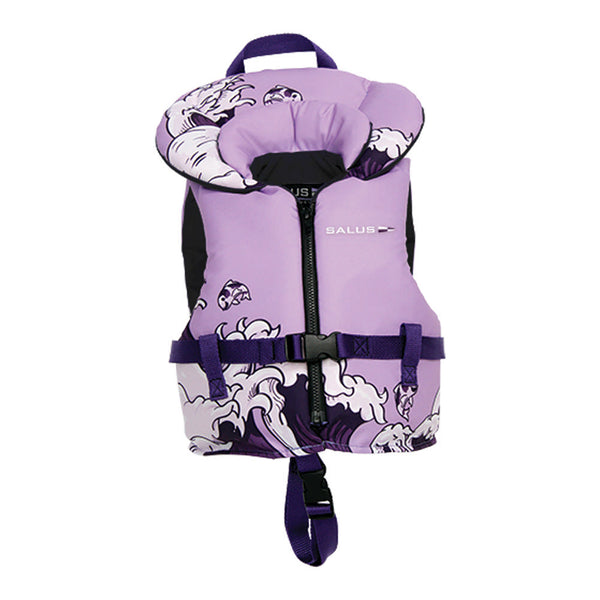 Salus Nimbus Child Floatation Vest - Purple Waves 20-30lbs