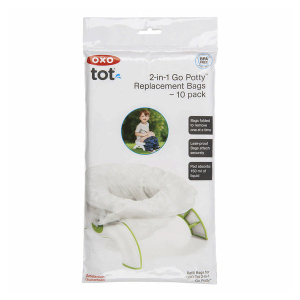 OXO Tot 2-in-1 On The Go Potty Refill Bags - 10 Pack