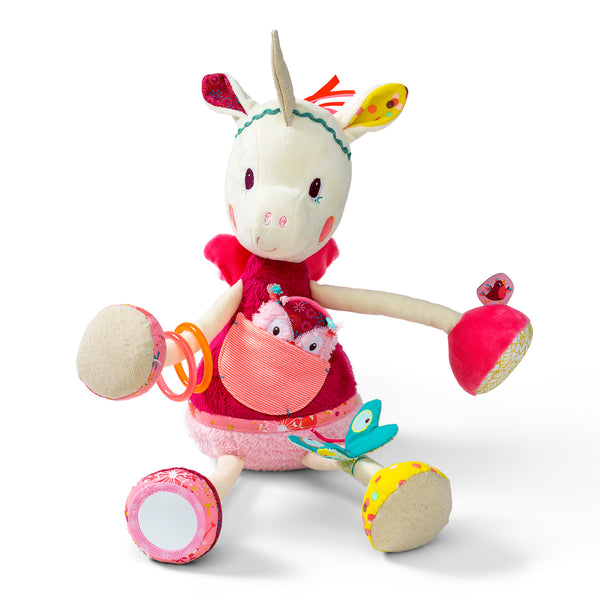 Lilliputien Cuddly Activity Toy - Louise Unicorn