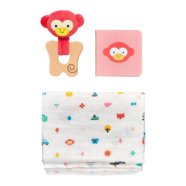 Petit Collage Baby Gift Set - Little Monkey