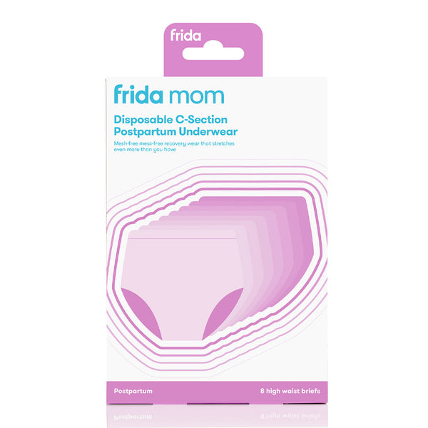 Frida Mom High-Waist 8-Pack Disposable Postpartum Underwear - Regular (28-42 inch Waist)