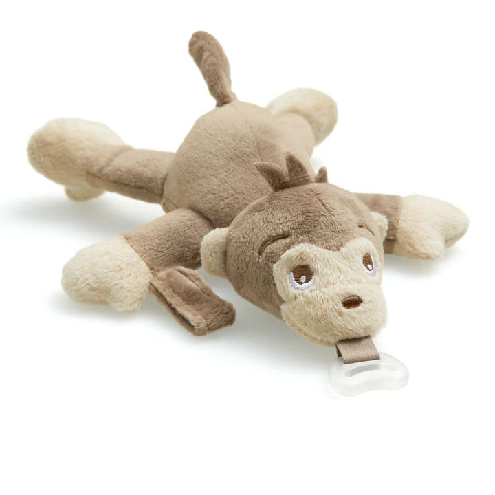 Avent Ultra Soft Snuggle Plush Toy with Ultra Soft Pacifier - Monkey (0+ Months)