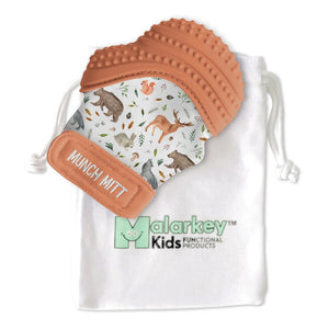 Malarkey Kids Munch Mitt Teething Mitt - Woodland Animals
