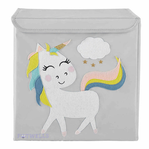Potwells Storage Box - Unicorn
