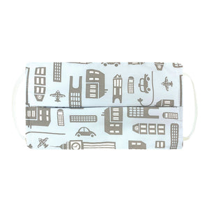 Kushies Washable Adult Mask Blue City