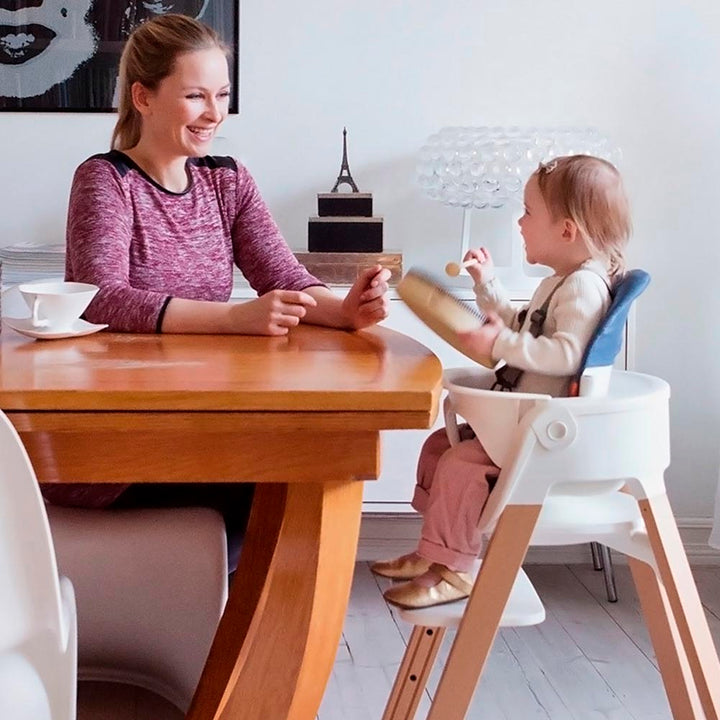 stokke steps high chair set Stokke Steps High Chair Complete with Baby Set, Cushion, and Tray – Dear-Born Baby
