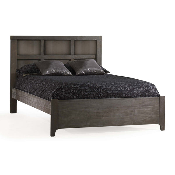 Natart Rustico 54 inch Double Bed with Low Profile Footboard