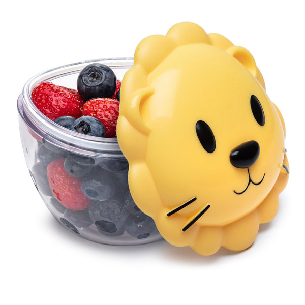 Melii Animal Snack Container - Lion (232ml)