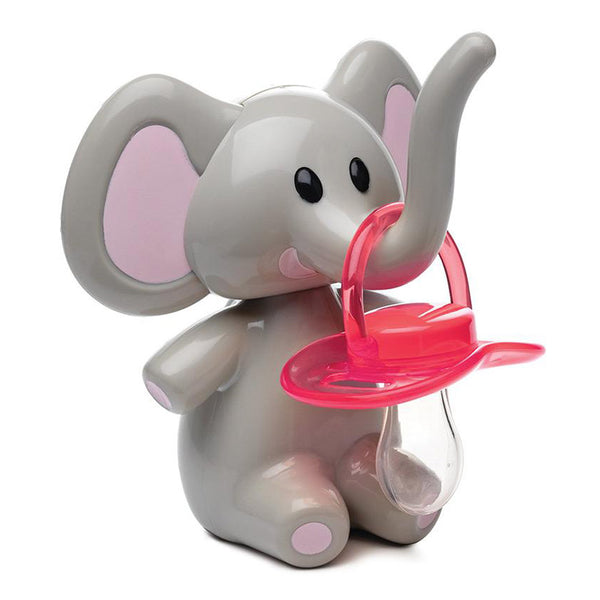 Melii Elii The Elephant Pacifier Holder - Pink Ears
