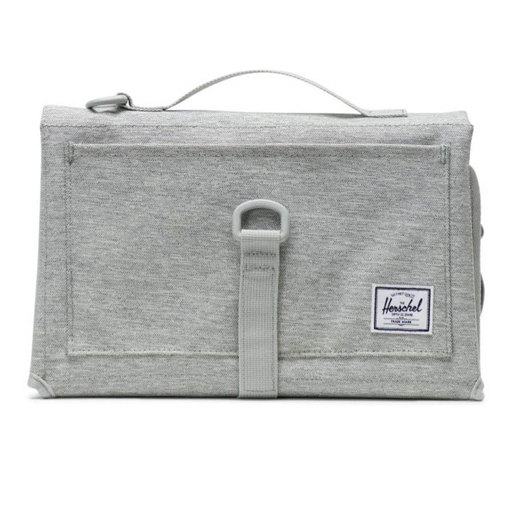 Herschel Sprout Change Mat Light Grey Crosshatch DearBorn Baby