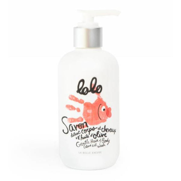 LOLO Olive Oil Gentle Hair & Body Wash - 250ml