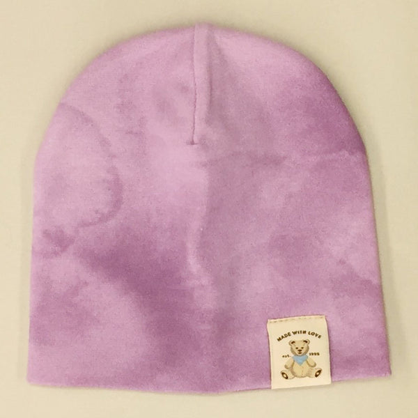 Itty Bitty Baby Water Colour Collection Slouchy Hat - Lilac (Preterm, 4-6 lbs)