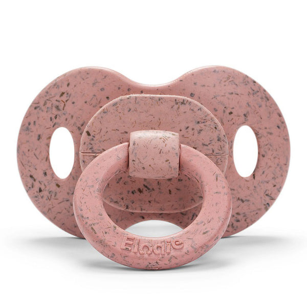 Elodie Bamboo and Silicone Pacifier - Faded Rose (0-6 Months)