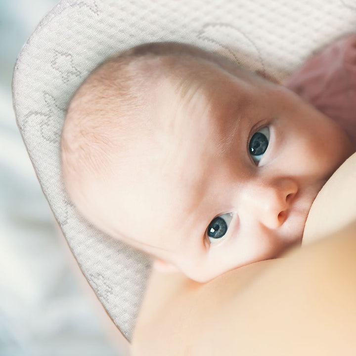Kushies Easy Organic Bamboo Nursing Pillow - Cream