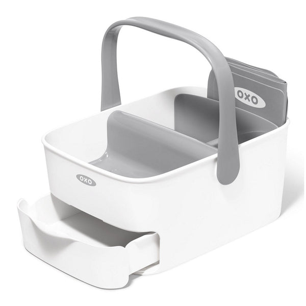 OXO Tot Diaper Caddy with Changing Mat - Grey