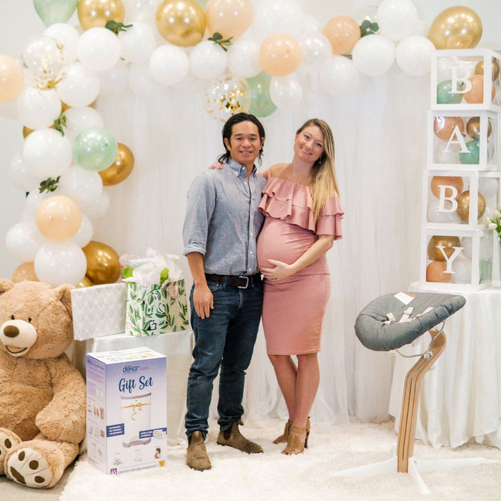 Dekor Classic Diaper Pail Gift Set White Free Shipping Over 99 DearBorn Baby