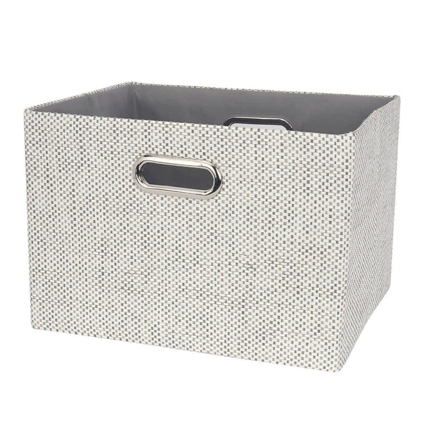 Lambs & Ivy Foldable and Collapsible Storage Bin - Grey