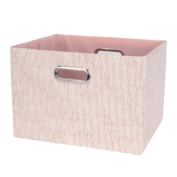 Lambs & Ivy Foldable and Collapsible Storage Bin - Pink