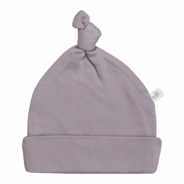 Perlimpinpin Bamboo Knotted Hat - Plum (6-9 Months)